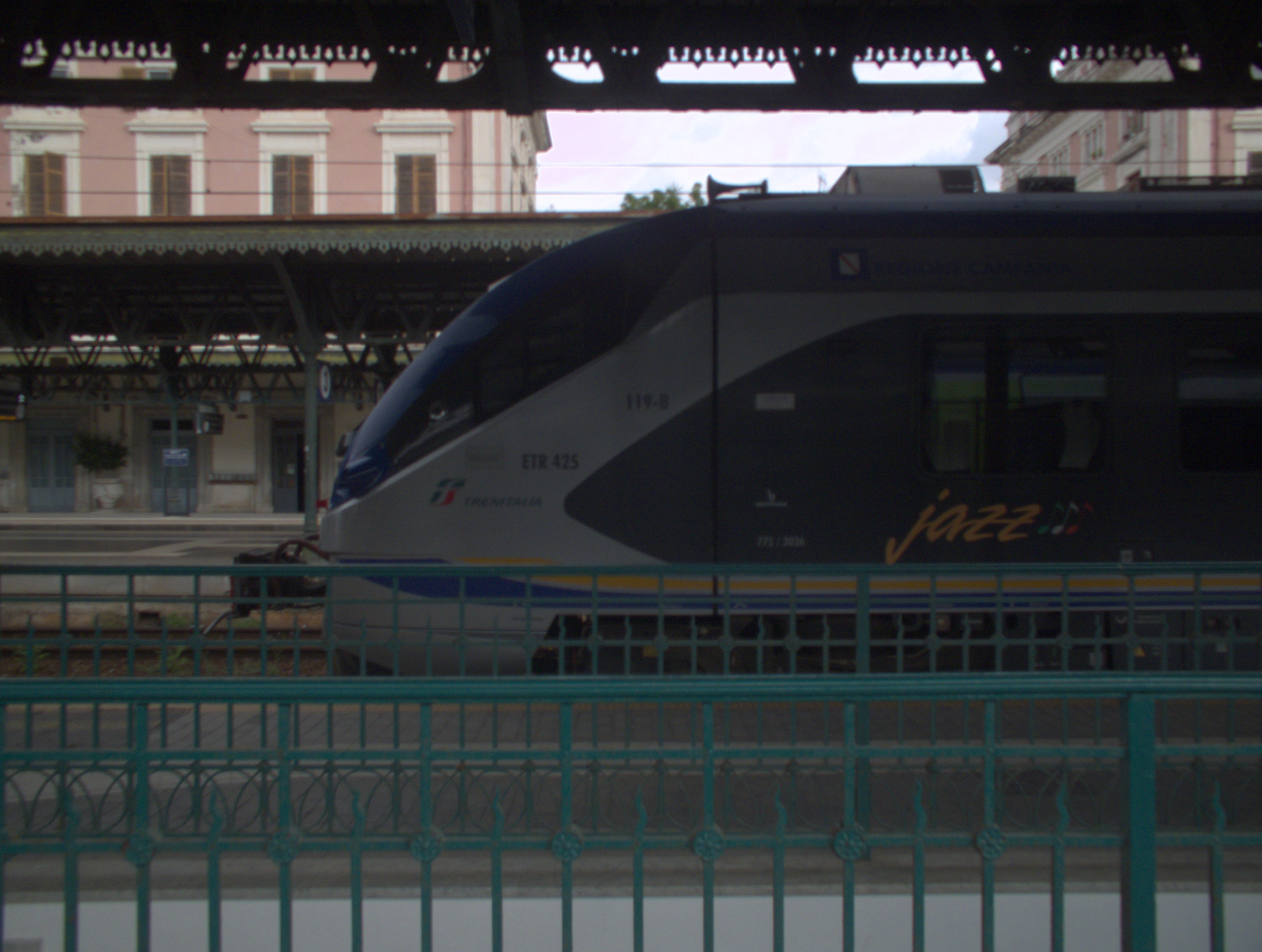 Jazz train at Napoli Campi Flegrei station