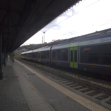 Jazz train at Napoli Campi Flegrei station