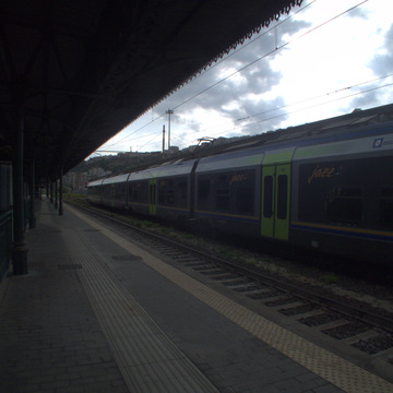 Jazz train at Napoli Campi Flegrei station